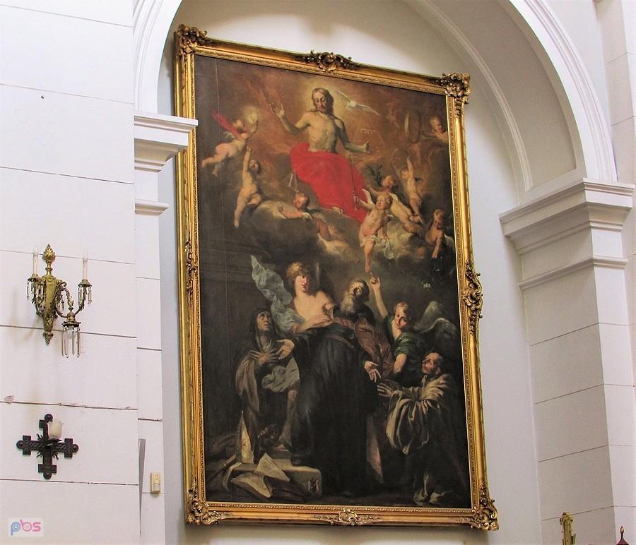 Obraz "Wizja św. Augustyna" Michaela Willmanna