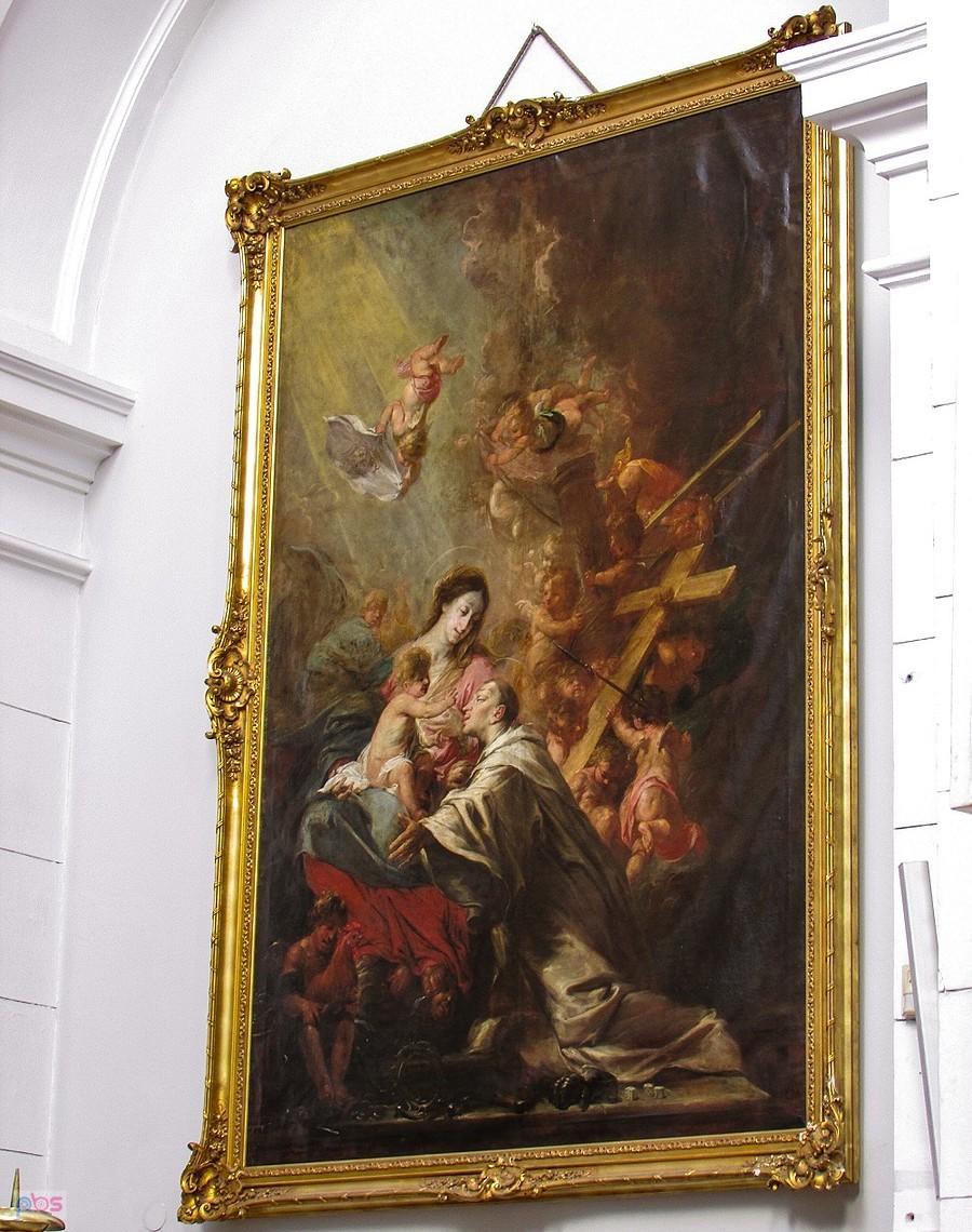 Obraz "Wizja św. Bernarda" Michaela Willmanna