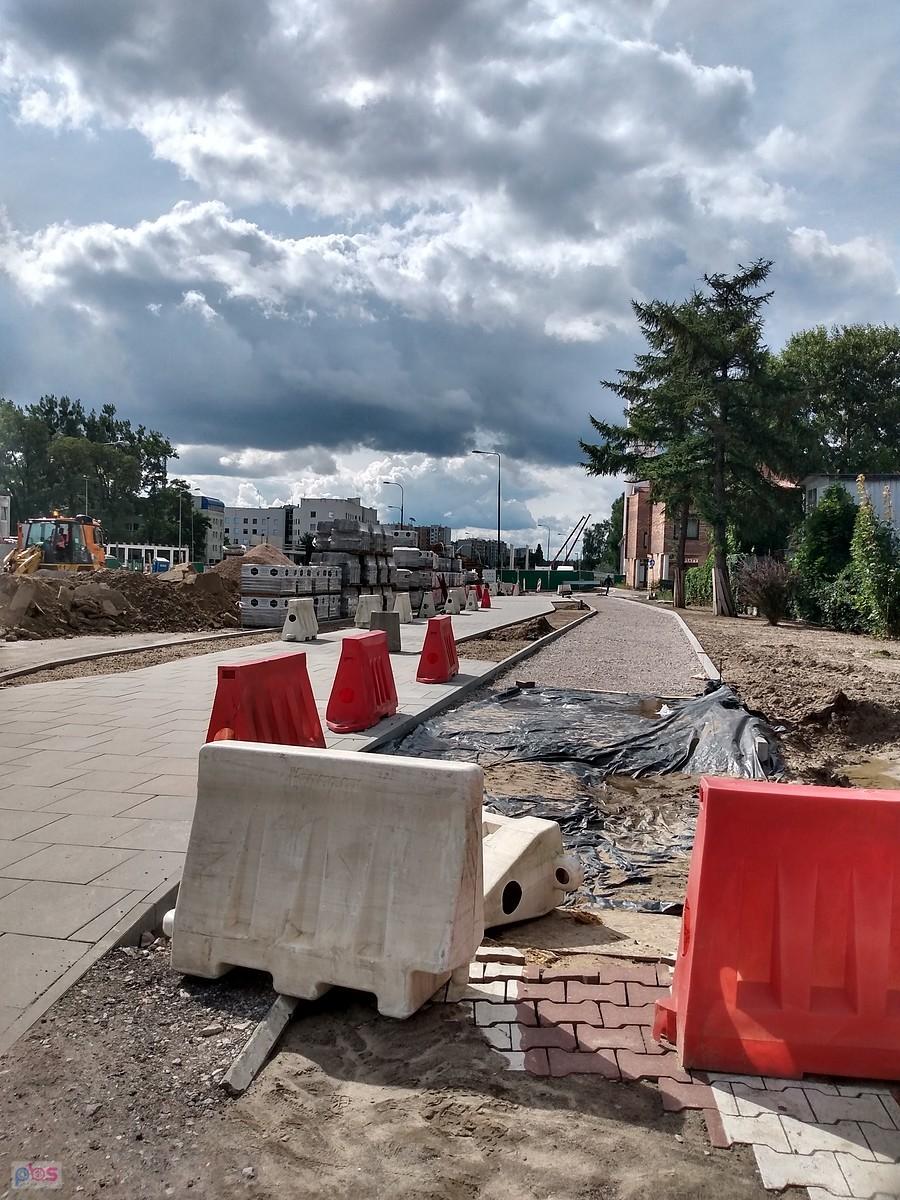 Górczewska rozbabrana przez budowę metra