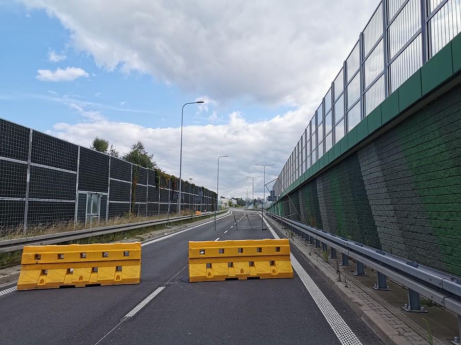 Przejazd na Ursynów z Puławskiej wzbroniony