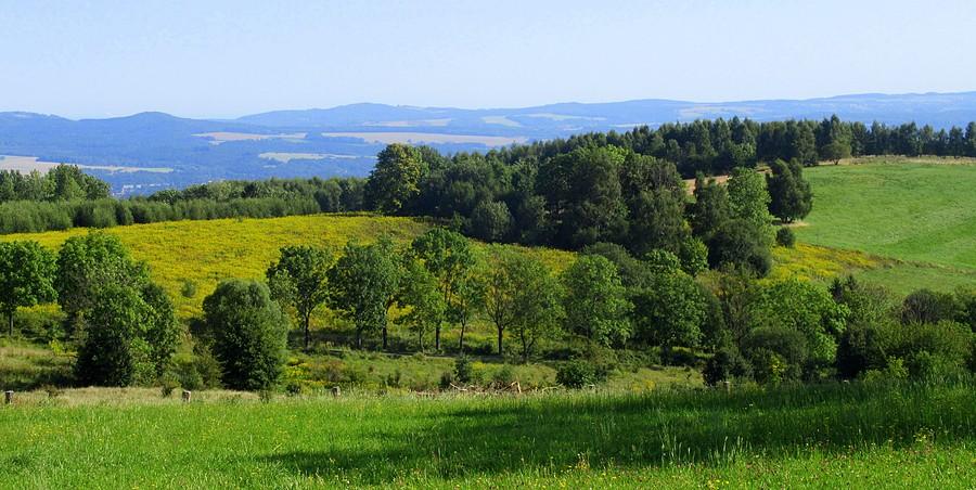 Góry Kaczawskie - niewysokie, a najczęściej kolorowe
