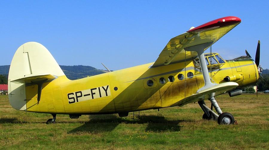 SP-FIY, czyli Antek na jeleniogórskim lotnisku