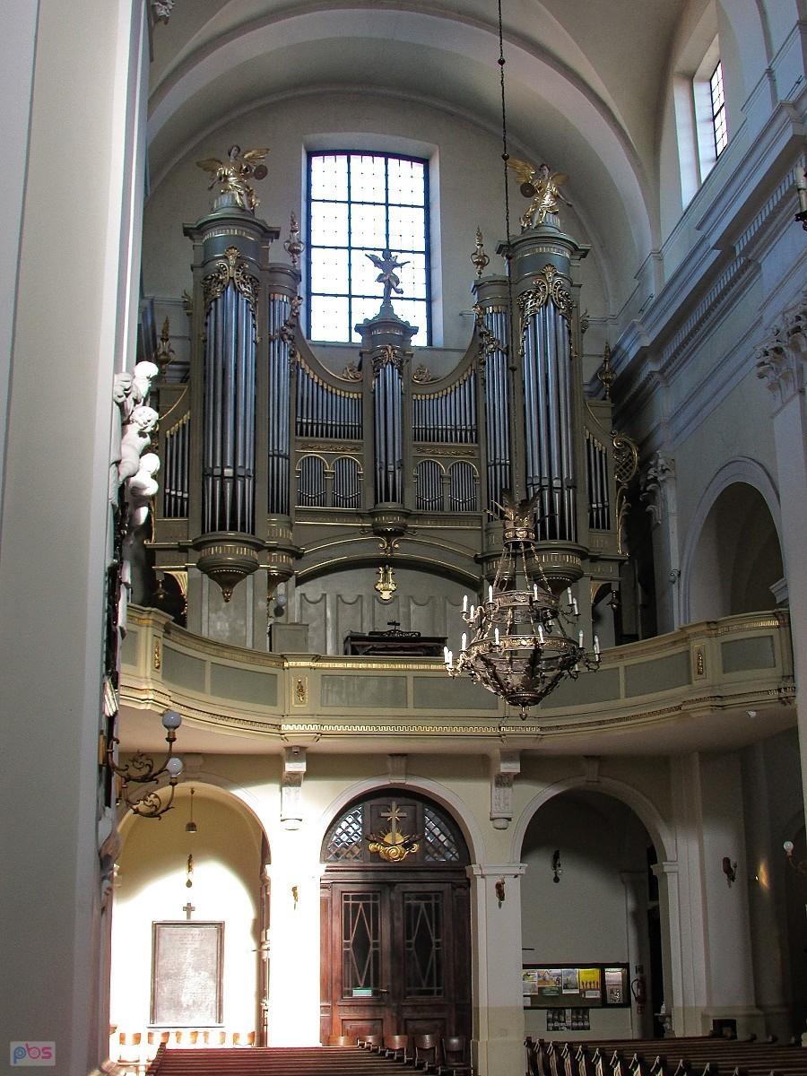 Organy w kościele franciszkanów na Nowym Mieście