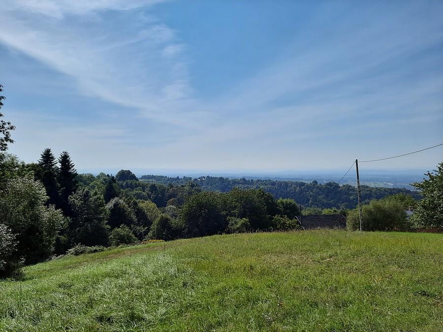 Beskid Niski za mgłą.
