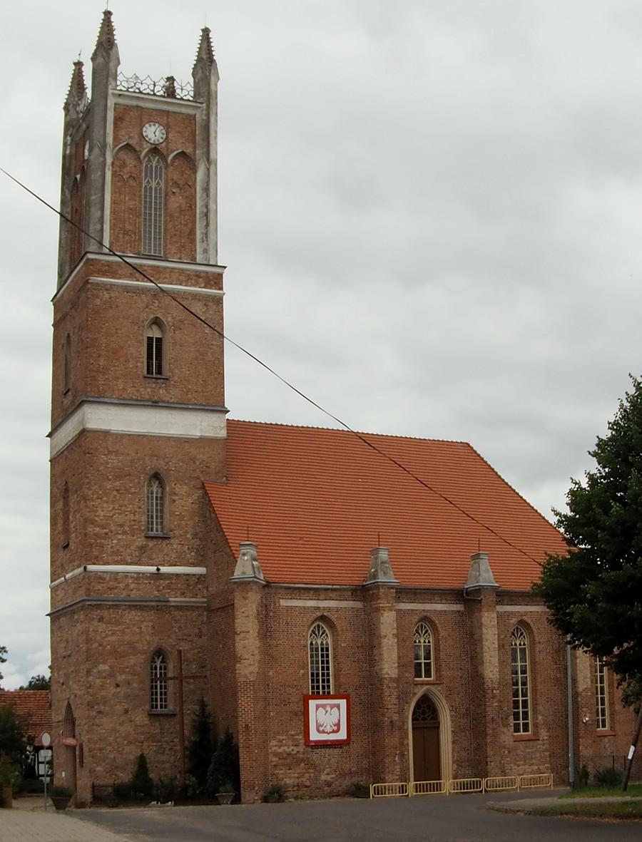 Kościół w Słońsku, dawny kościół zamkowy joannitów