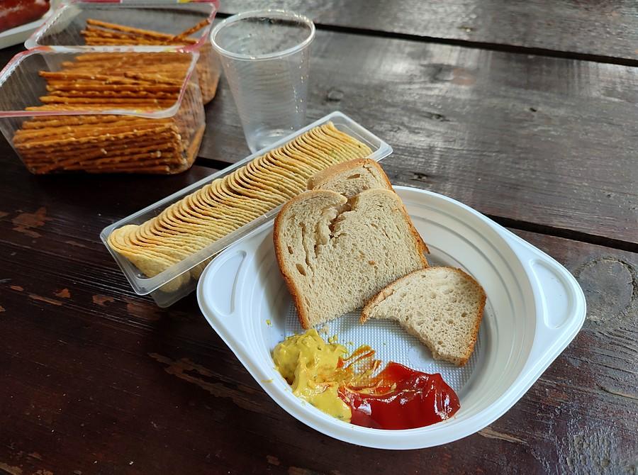 Bezmięsne menu na ognisku :)