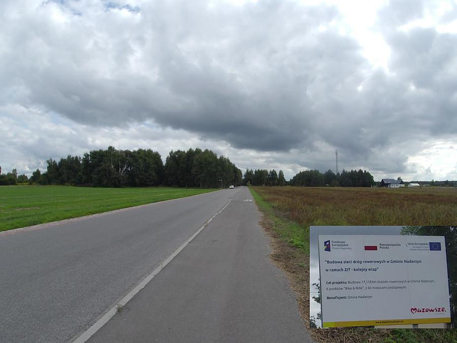 3,5 km ddr z Młochowa do Krakowian