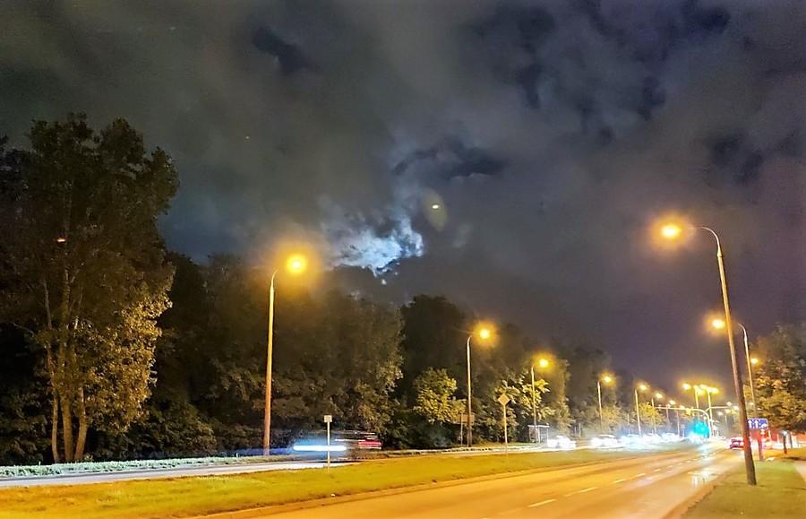 Wieczorne klimaty koło Dębiny