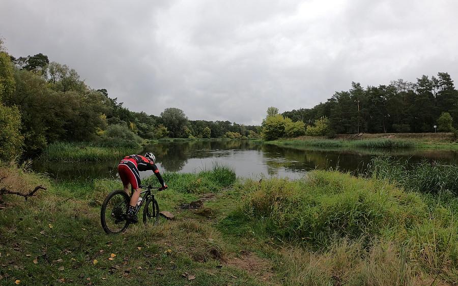 MTB nad Wartą w Puszczykowie