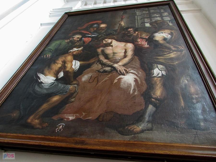 Obraz Willmanna nawiązuje do dzieła van Dycka o tym samym tytule