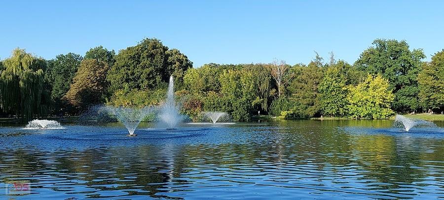 Wczesnojesienny Park Południowy - fontanny