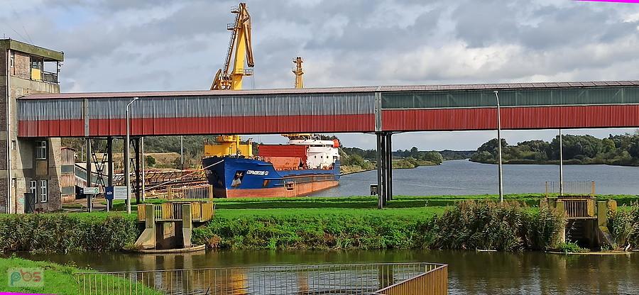 Port barkowy Kombinatu Azoty - znowu mamy gościa.