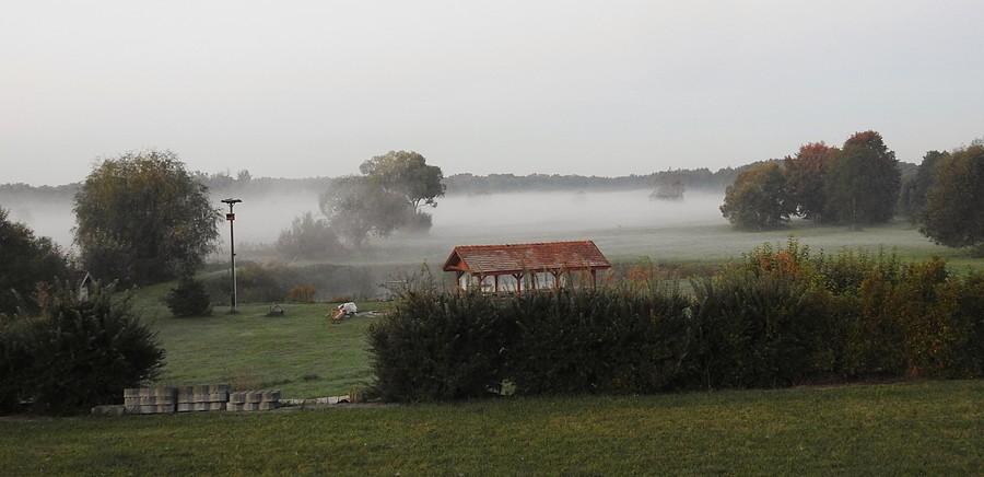 Widok z tarasu o szóstej rano, Radzewice