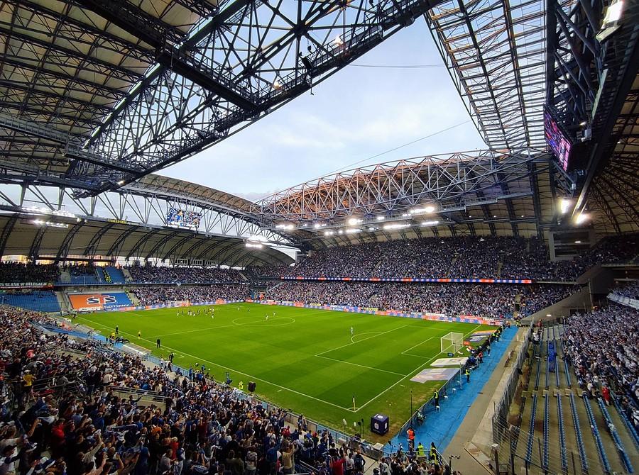 Z trybun meczu Lech Poznań - Śląsk Wrocław (4:0)