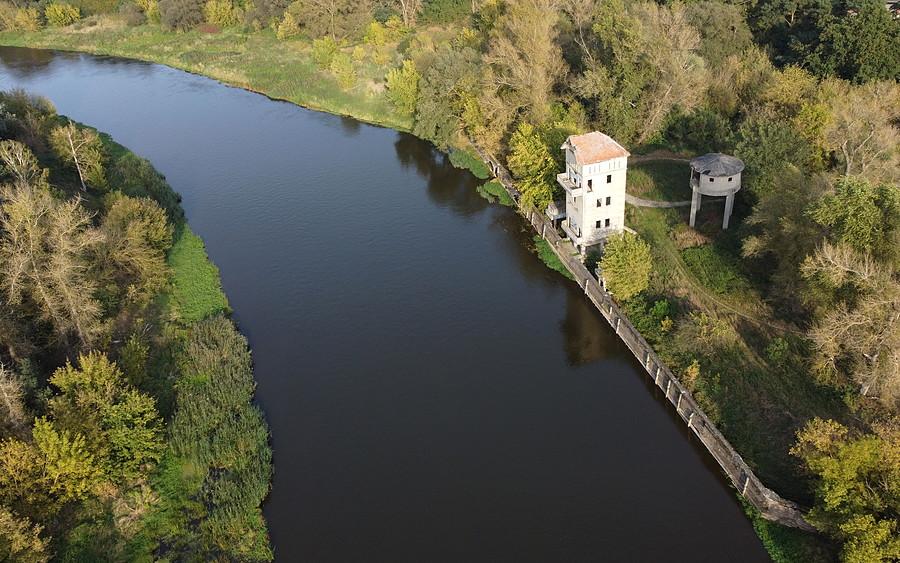 Kolorowo tam nad Wartą (by dron)