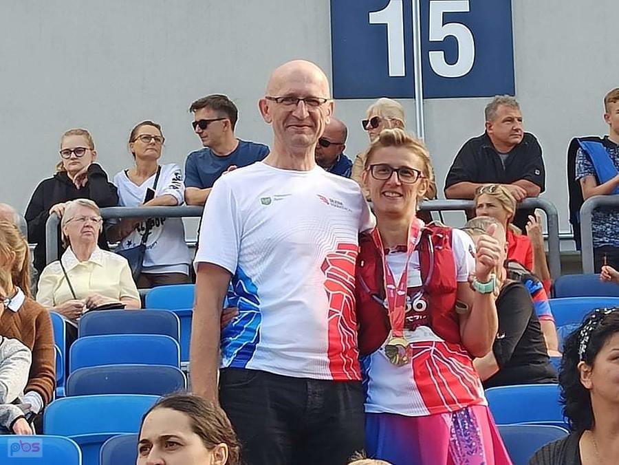 Z Agą na stadionie