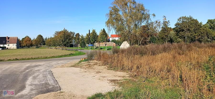 Przygraniczna miejscowość Ladenthin.
