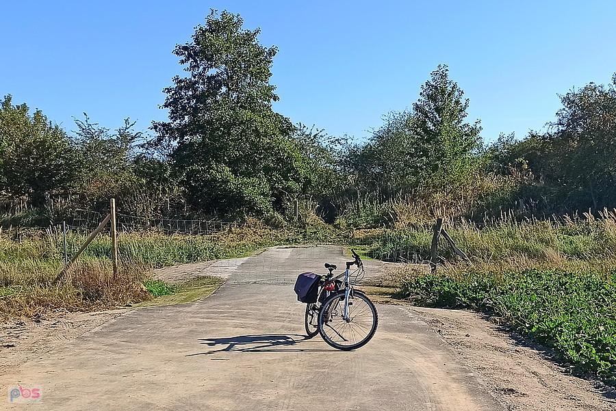 Budowa ścieżki rowerowej spod Ladenthin.