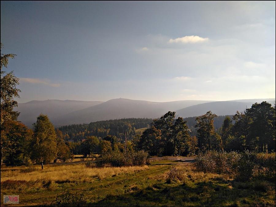 Widok na Karkonosze
