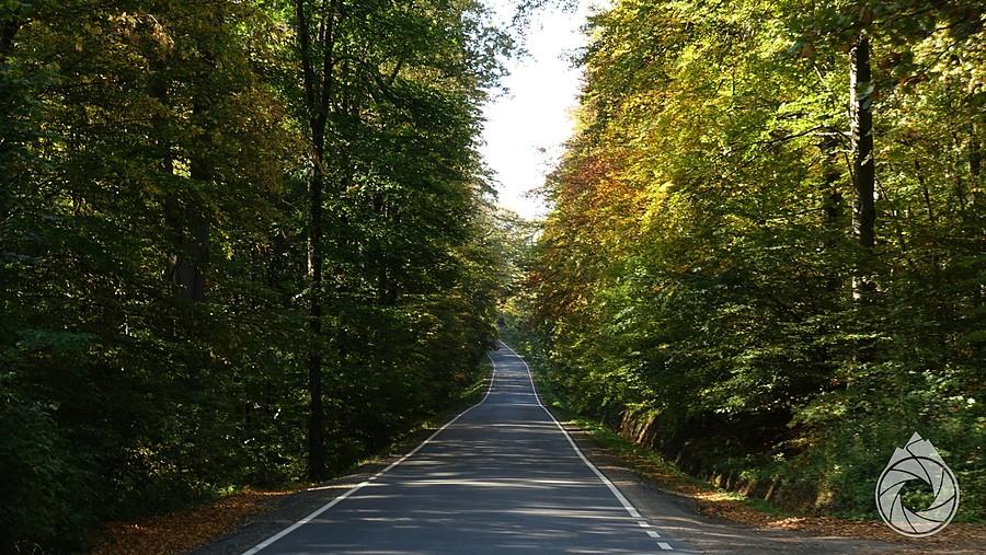proste i zakręty nad Lichwań