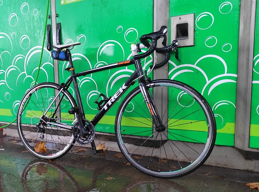 Jedyne rowerowe zdjęcie z dziś. Telefon padł.