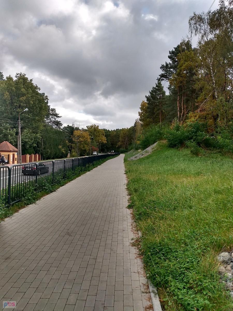 Nawet nie wiedziałam, że główna droga przez Izabelin ma taką fajną ddr w tym miejscu