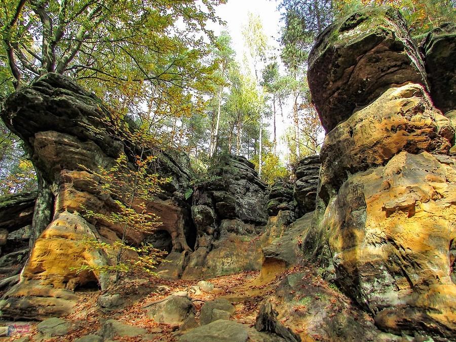 Jesienią skały wyglądają najładniej