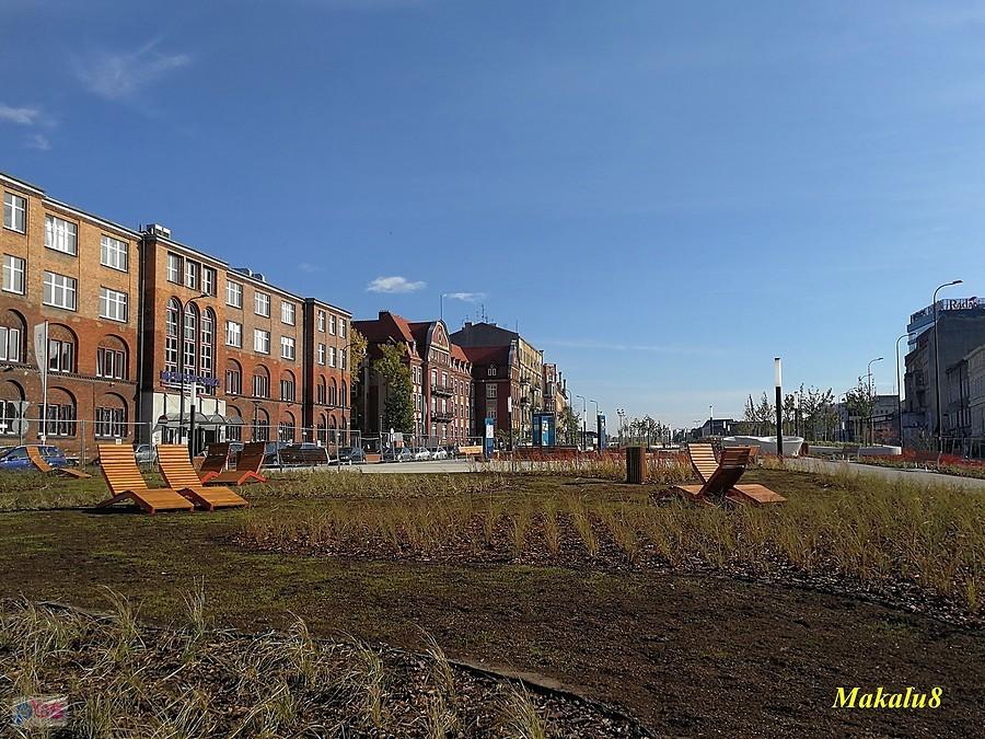 Nowy skwer nad średnicówką