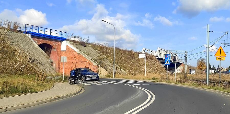 Niebezpieczne przejście dla pieszych w Luboniu