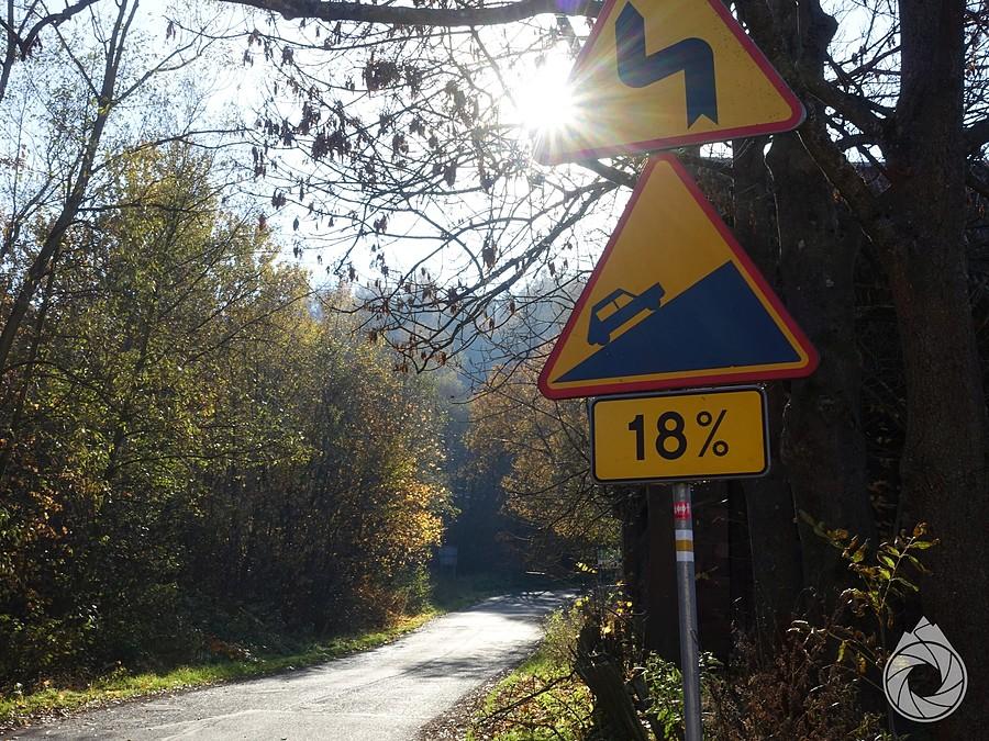 ten fajny podjazd z Tłumaczowa