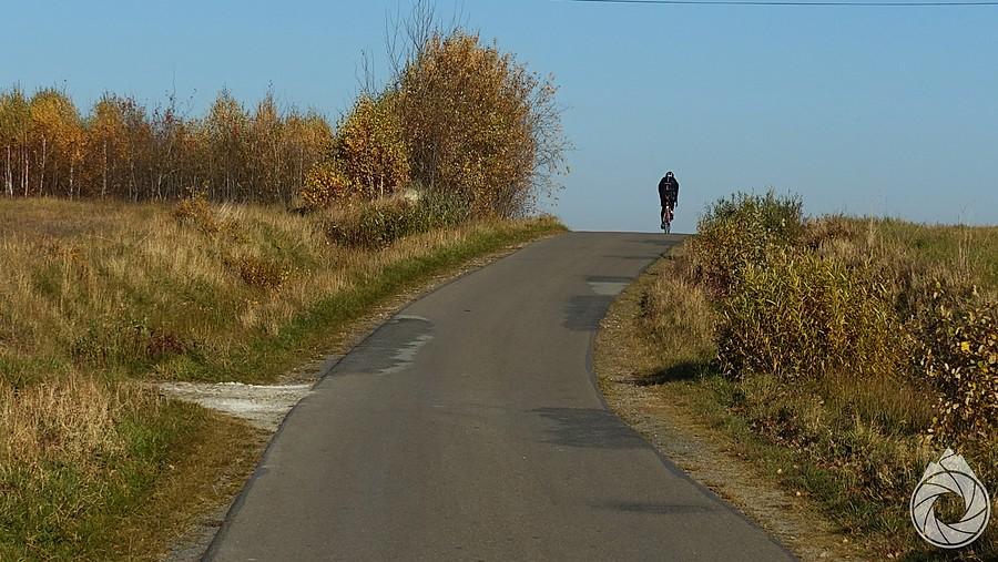 kawałek podjazdu na Rzepiennik