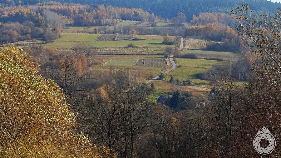 jeden z tych ślepych podjazdów w okolicy Ropy