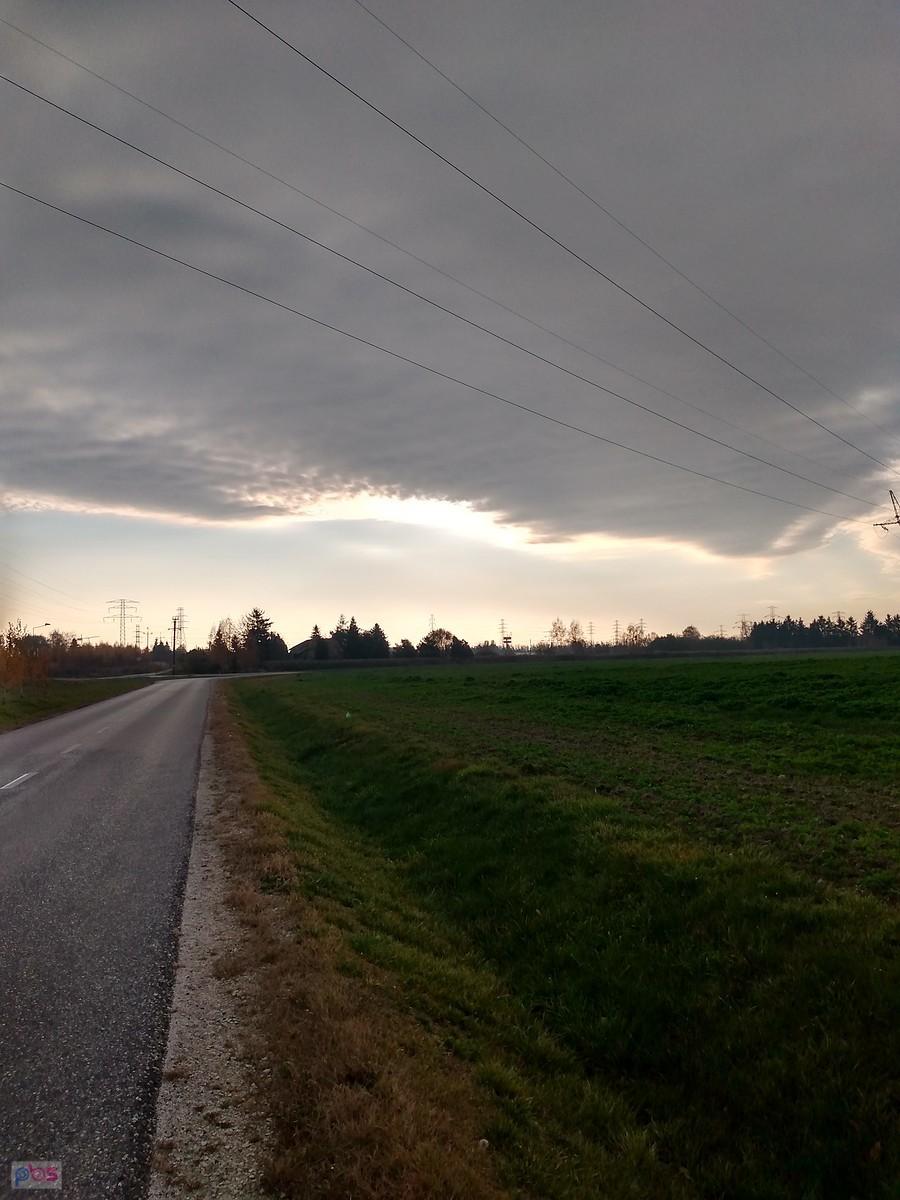Słońce zza chmur