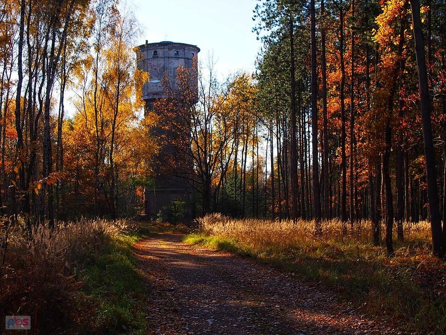 Kolejowa wieża ciśnień w TG