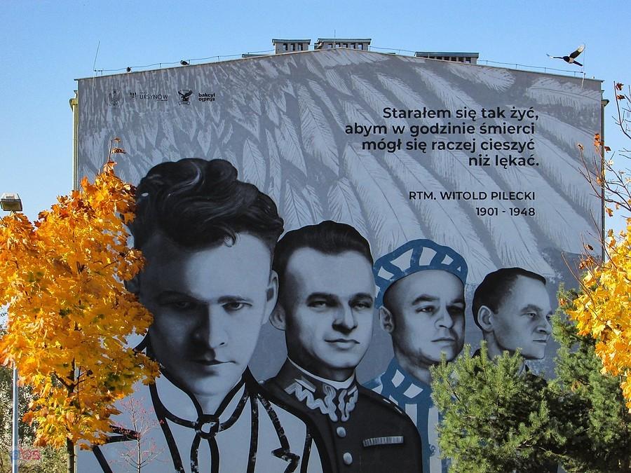 Nowy mural na Ursynowie