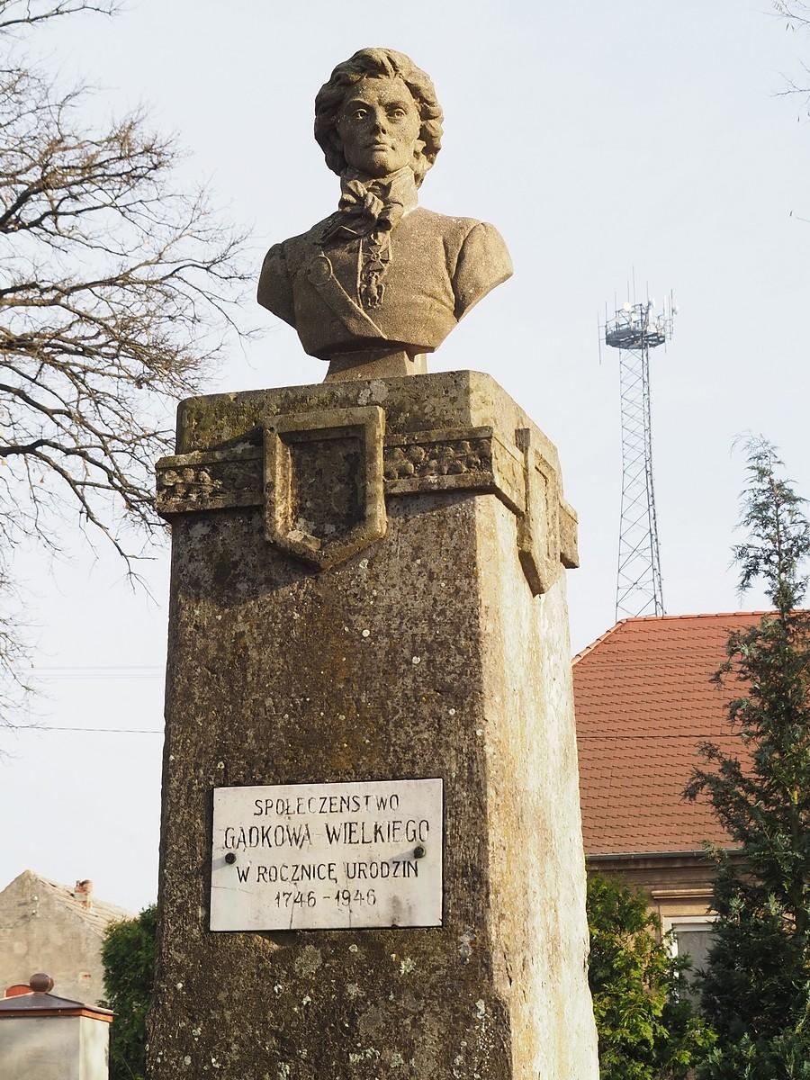 Popiersie Kościuszki w Gądkowie Wielkim