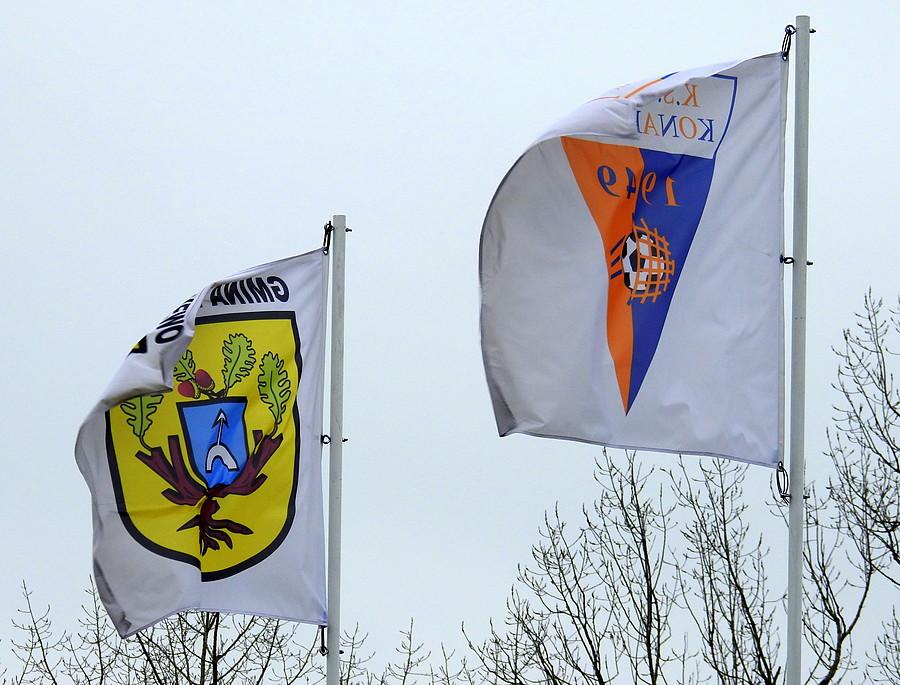 Flaga Orkana Konarzewo i gminy Dopiewo