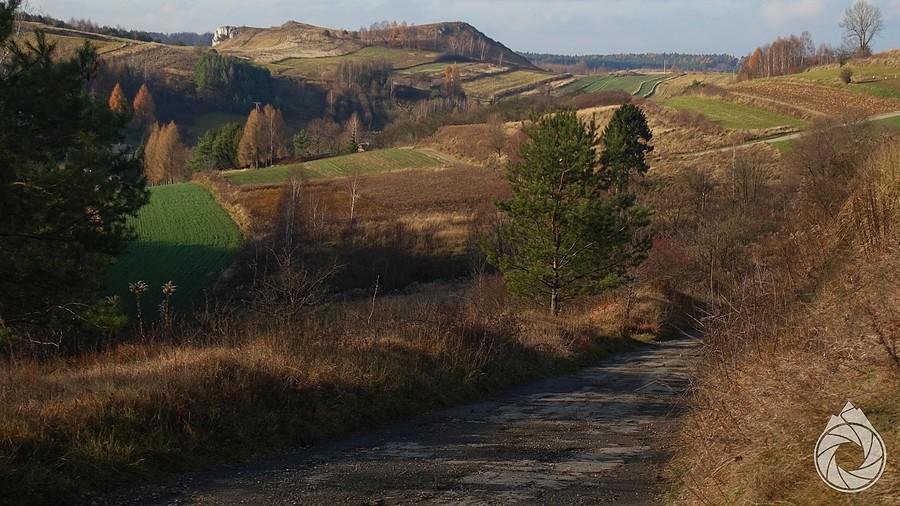 zjazd gdzieś pod Racuchem