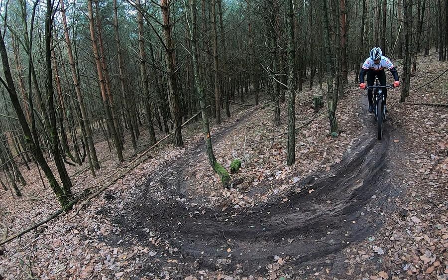 W sumie to idealne miejsce do ćwiczenia techniki MTB
