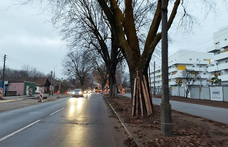 Rano ciemno na Opolskiej