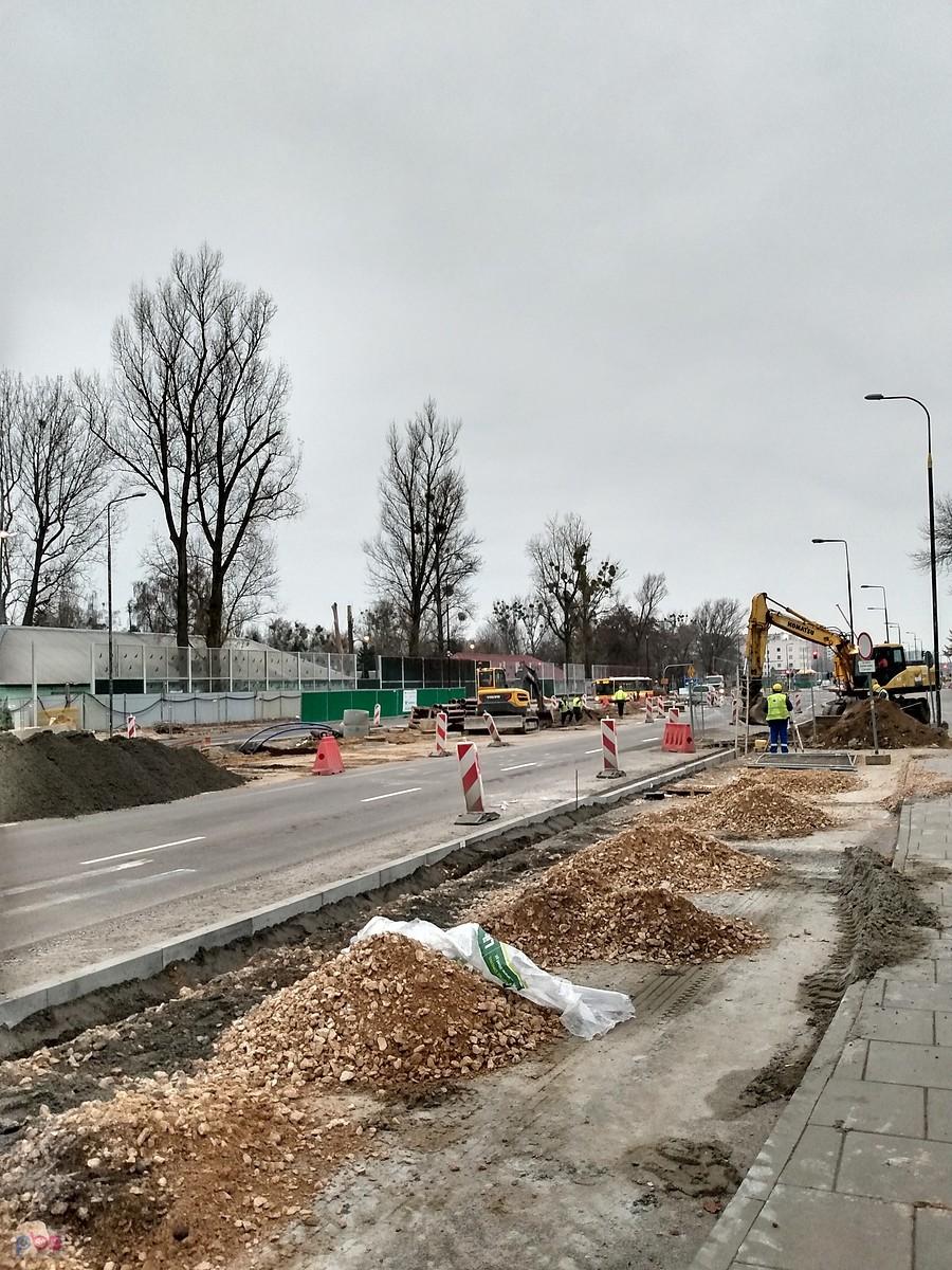 Prace przywracające do życia Górczewską