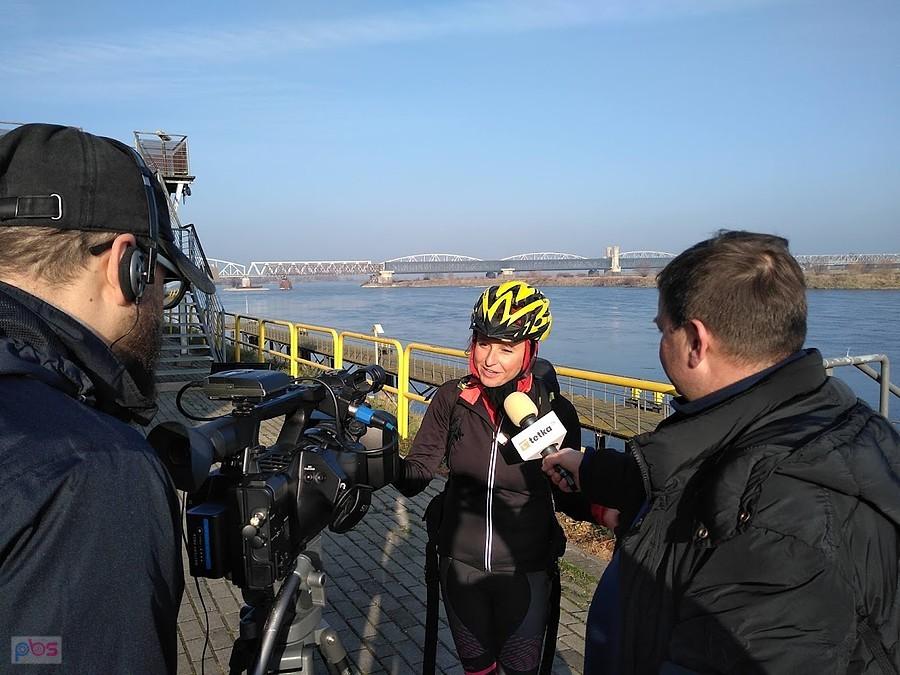 Wywiad w lokalną telewizją Tetka w Tczewie