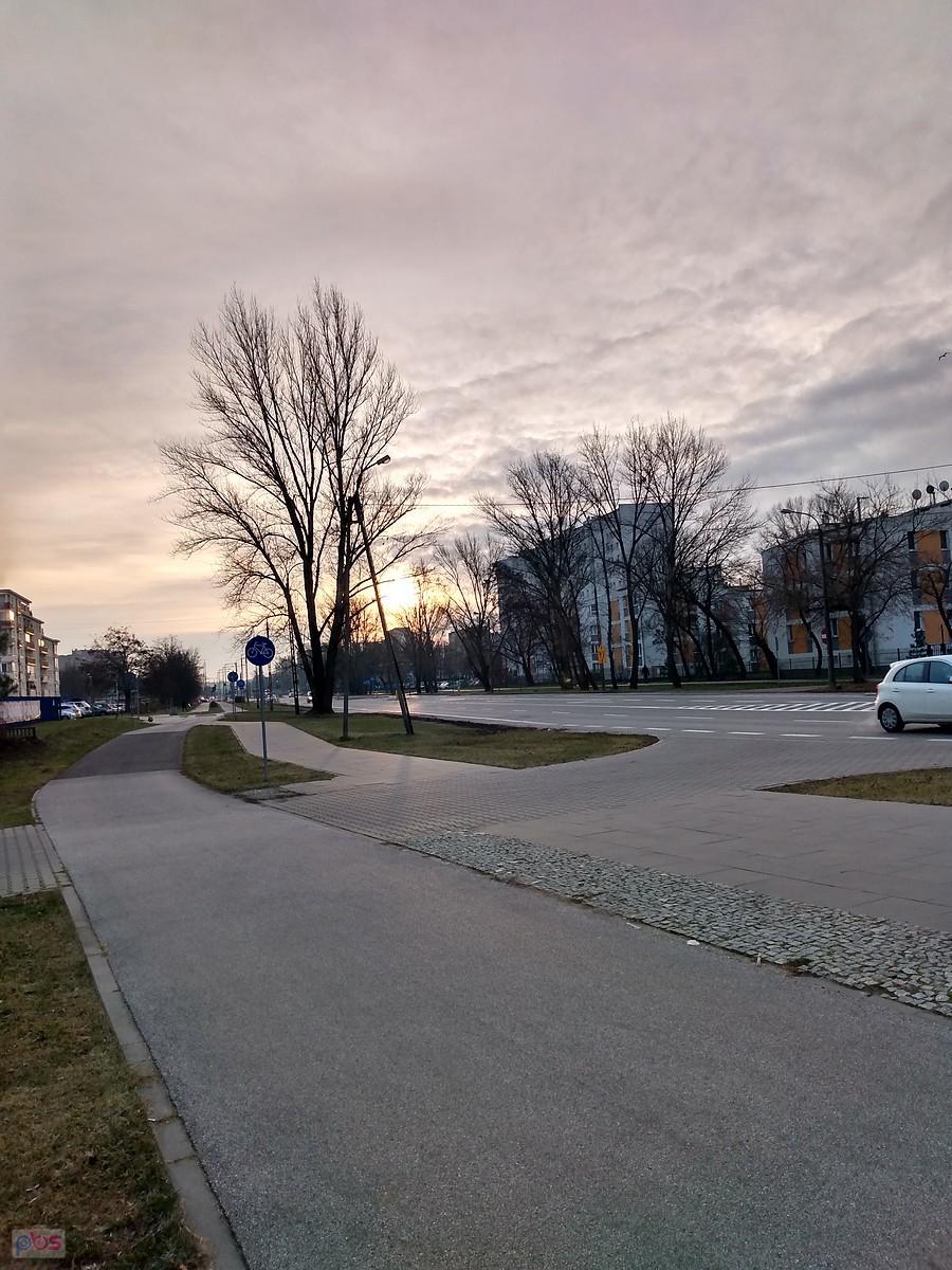 Słońce wzeszło i tyle było je dziś widać