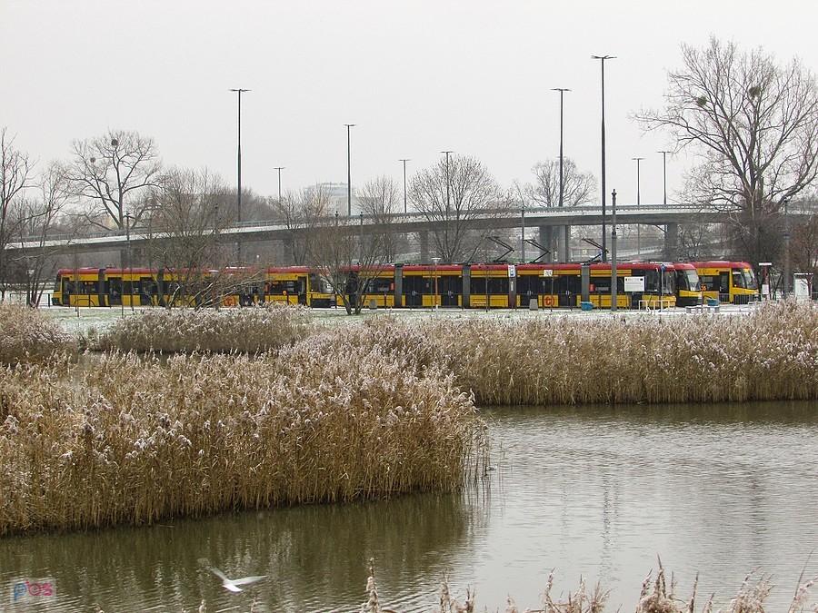 Pętla tramwajowa przy Stawie Służewieckim