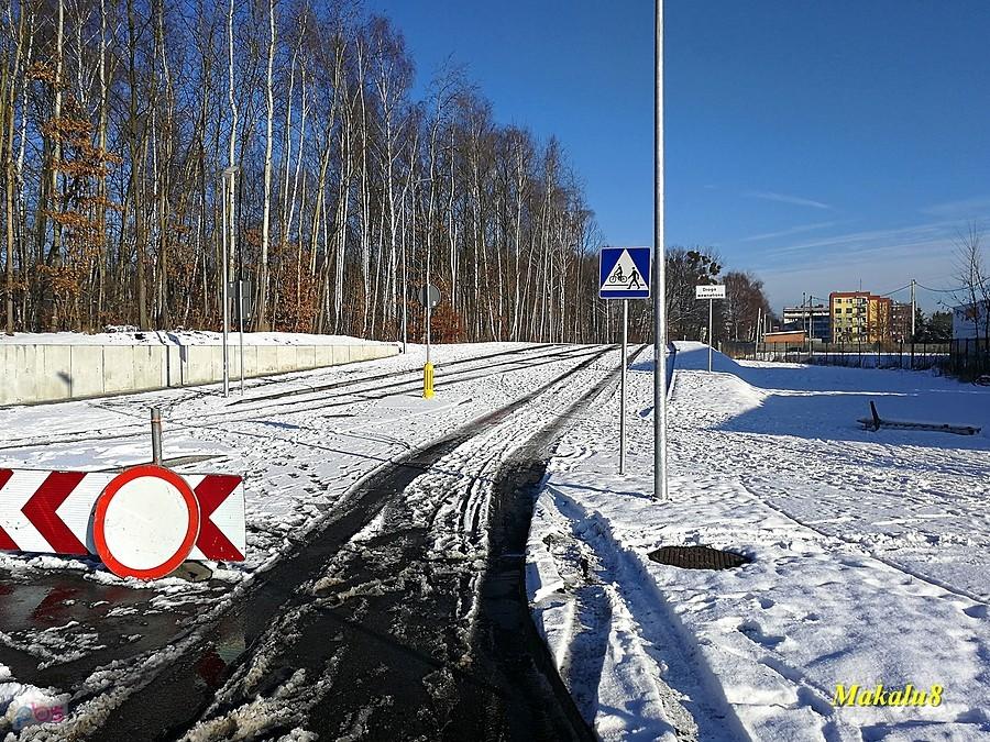 Fajna ulica, tylko po co ta górka?