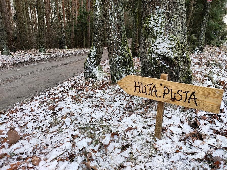 Droga na Hutę Pustą