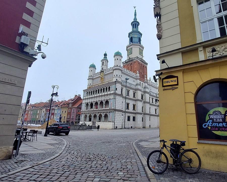 Widok na poznański Ratusz