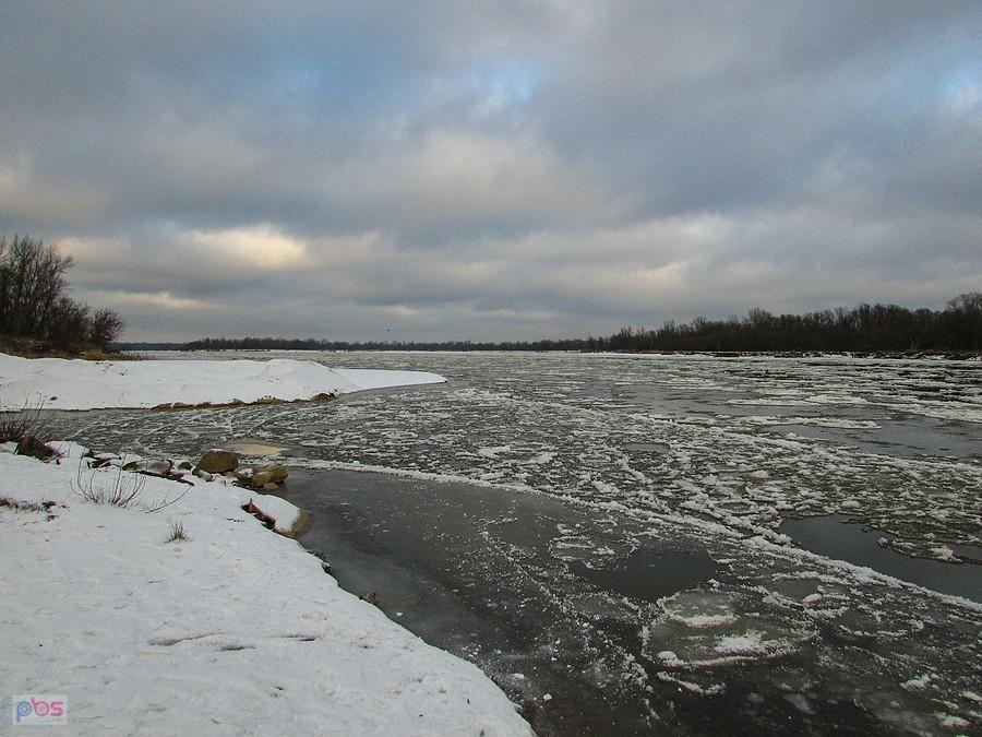 Wisła w Gassach widok w kierunku północnym
