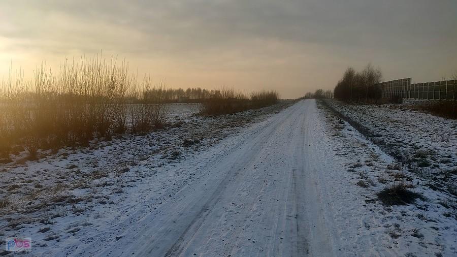 Mimo, że obok autostrady to lubię tędy biegać