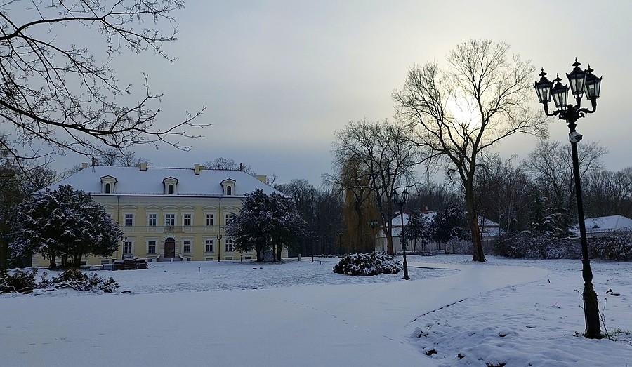 Zabytkowy pałac w Konarzewie